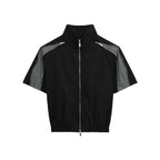 Reflective Zip-Up Shirt