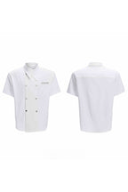 Double Breasted Shirt Tee