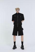 Straight Zip-Up Tee