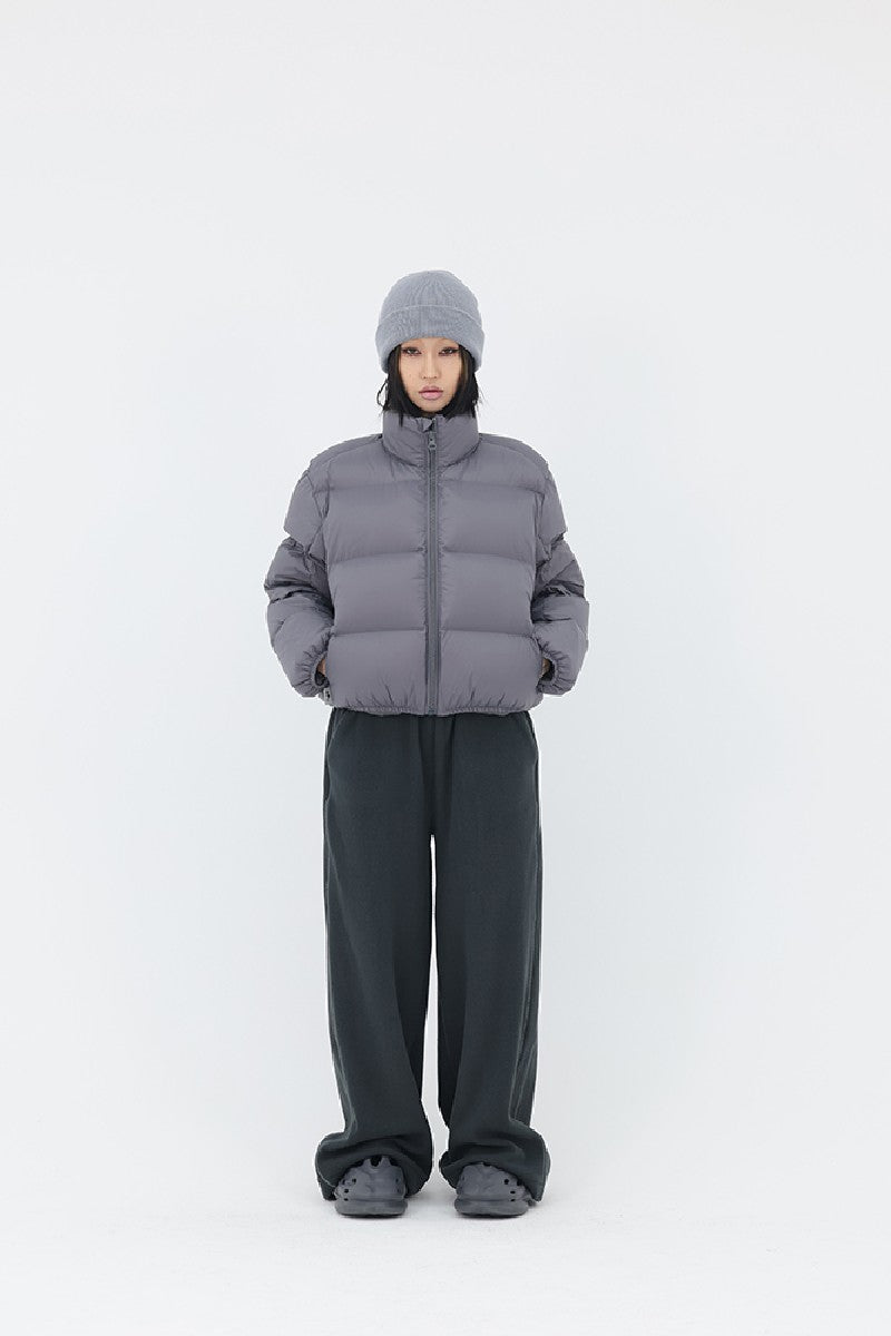 Modern Cropped Down Jacket