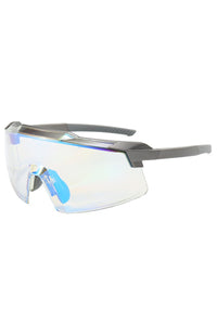 Gun Frame Transparent Blue Film
