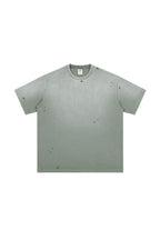 Distressed Spray Oversized Tee