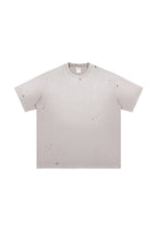 Distressed Spray Oversized Tee