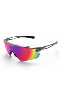 Gun Grey Frame / Red And Blue Film (Size L)