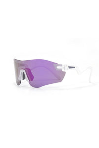 Sand White Frame – Polarized Purple Film