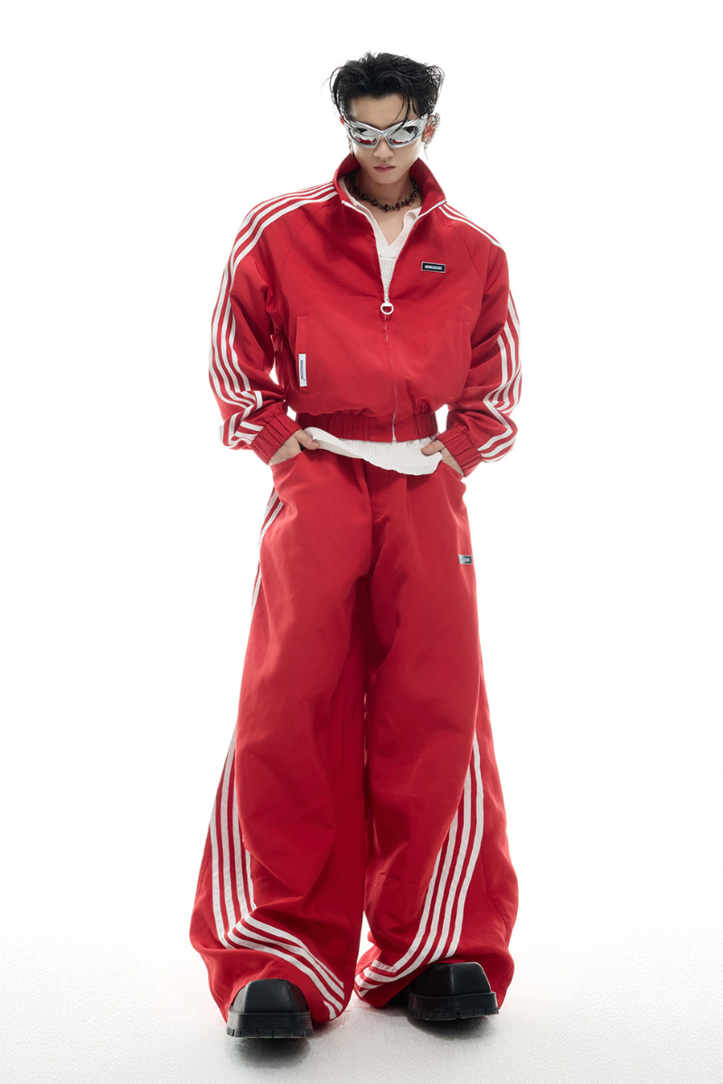 Striped Retro Track Pants