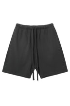 Diamond Waffle Drawstring Shorts