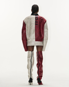 Distressed Leather Racing Jacket - EU Only