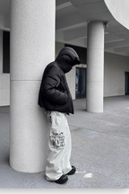 Detachable Hood Down Jacket