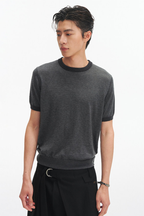 Cashmere Knit T-Shirt