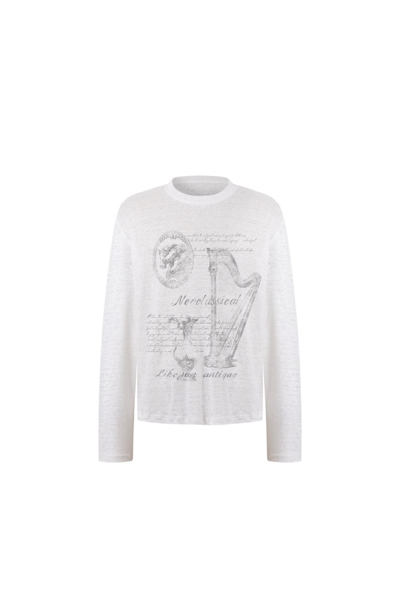 Printed Linen Sun Shirt