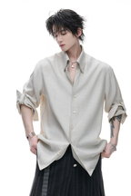 Textured Linen Shirt