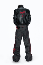 Cracked Skull Leather Jacket