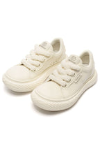 Canvas Low White Sneakers