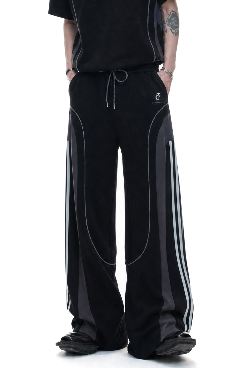 Contrast Stitch Trackpants