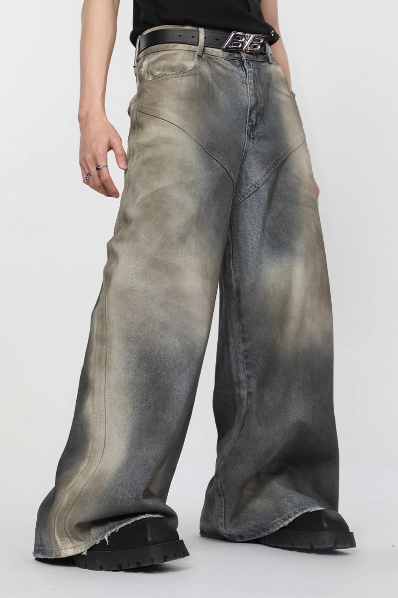 Loose Washed Jeans