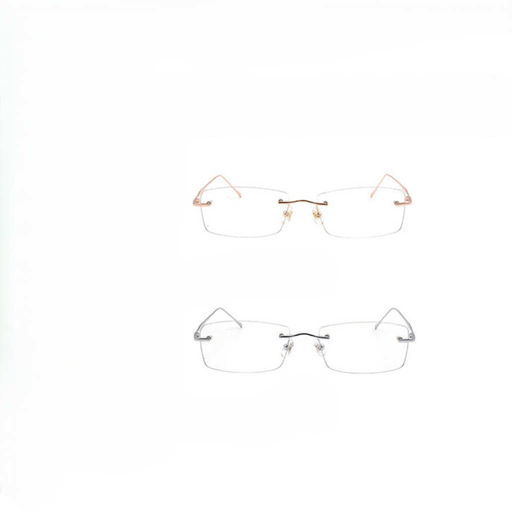Rimless Titanium Glasses