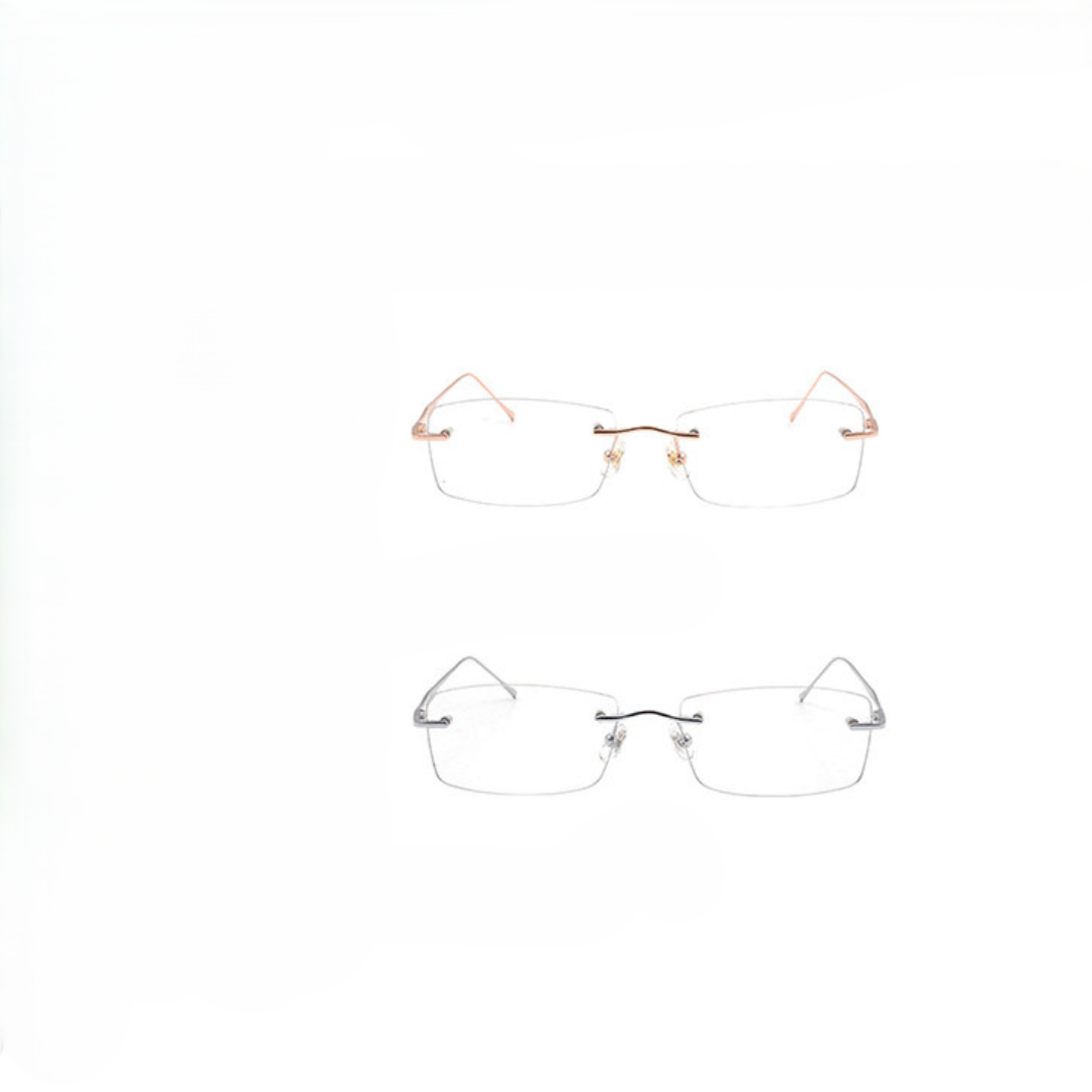 Rimless Titanium Glasses