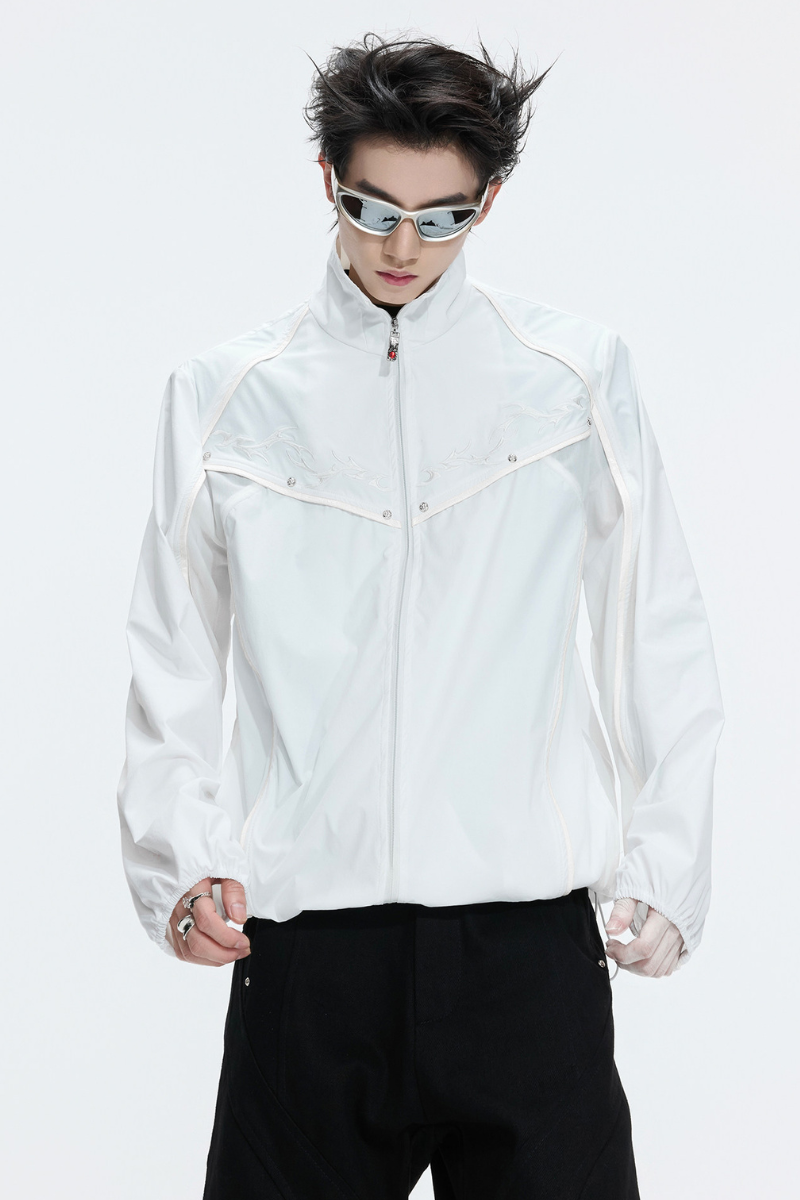 Embroidered UPF Sun Jacket