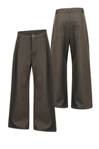 Striped Draped Trousers