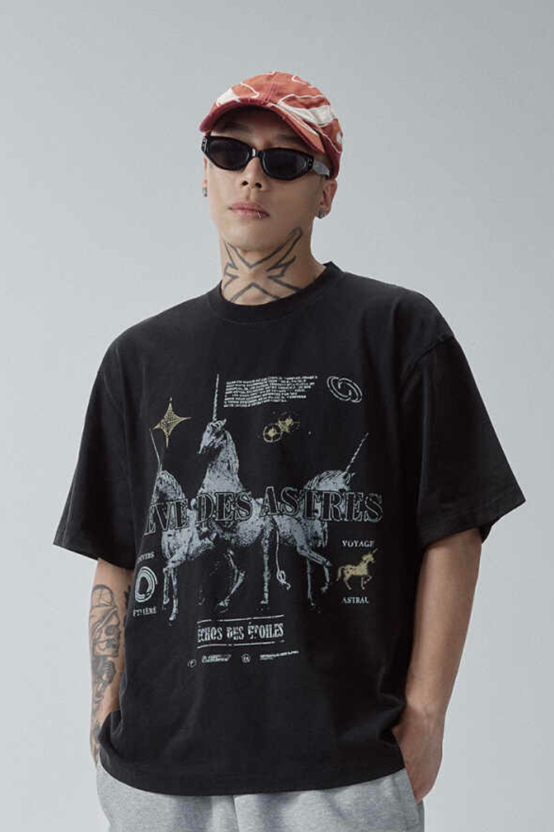 Vintage Washed Graphic T-Shirt