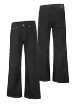 Raw Bootcut Straight Leg Jeans