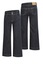 Raw Denim Bootcut Jeans