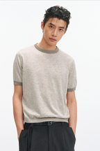 Cashmere Knit T-Shirt