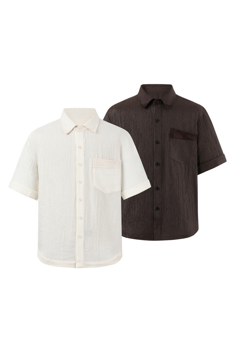 Textured Wool Shirt
