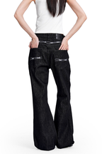 Thorn Embroidered Jeans