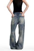 Whisker Washed Jeans