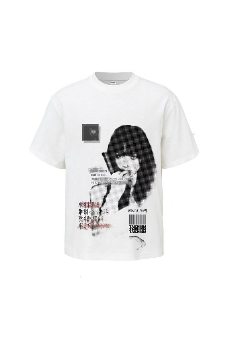 Polka Dot Graphic Tee