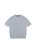 Cable Knit T-Shirt