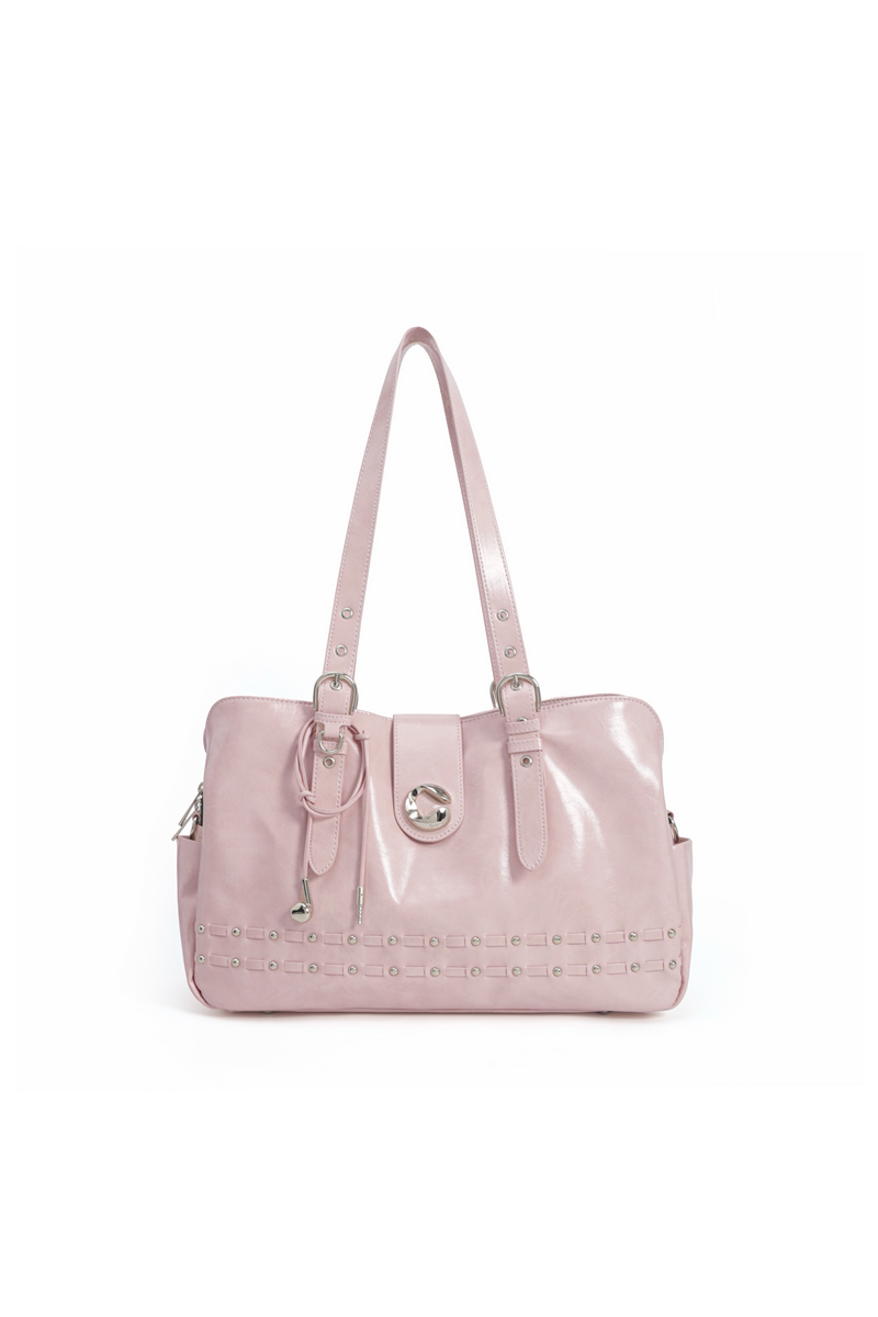 Colorblock Carryall Shoulder Bag