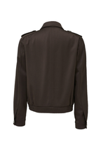 Satin Trench Jacket