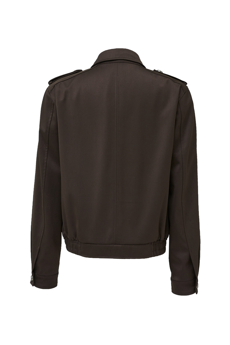 Satin Trench Jacket