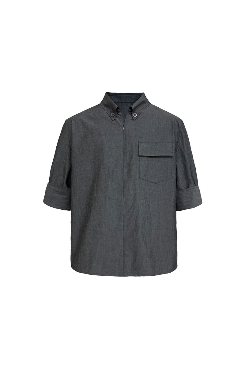 Half Zip Utility Shirt