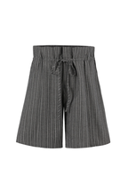 Striped Linen Shorts