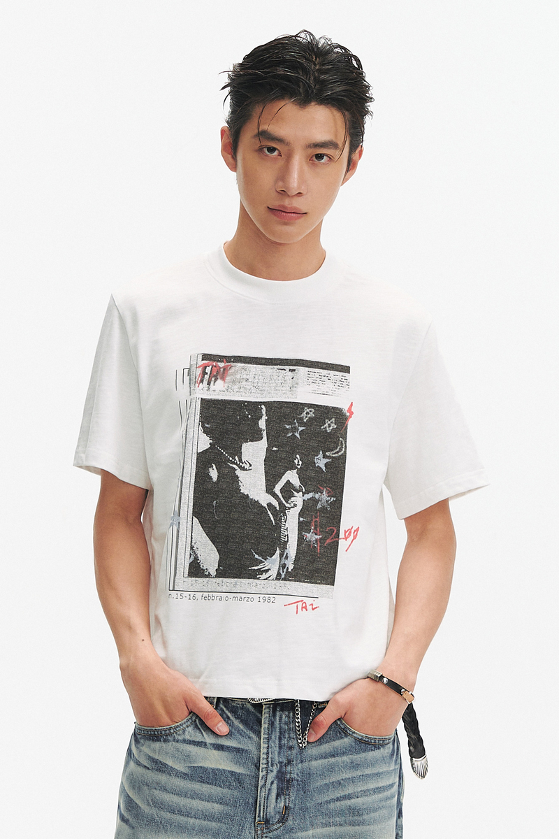 Slub Cotton T-Shirt