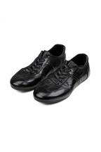 Washed Horsehide Trainer Sneakers