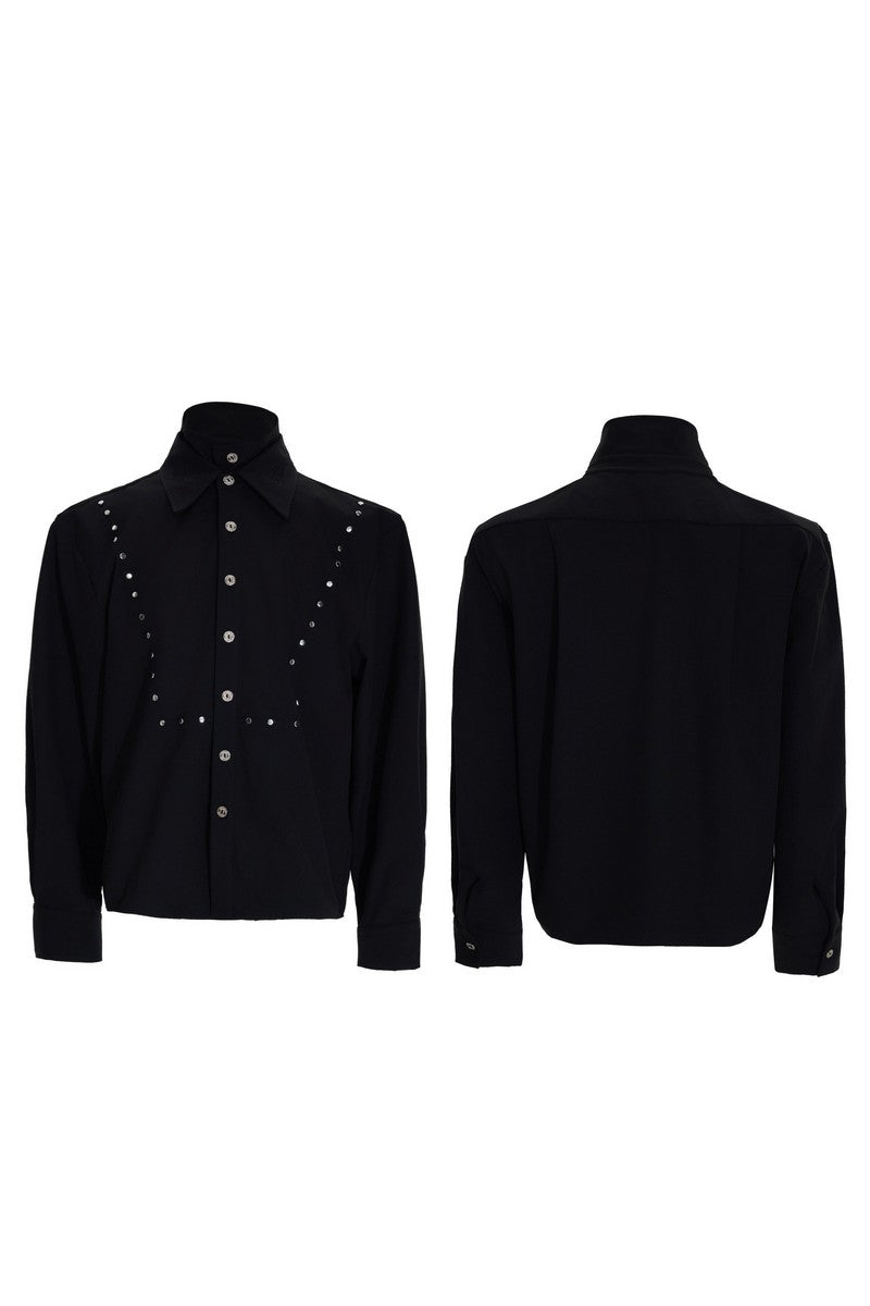 Layered Linen Shirt