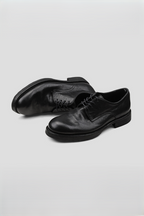Washed Horsehide Loafer Shoes