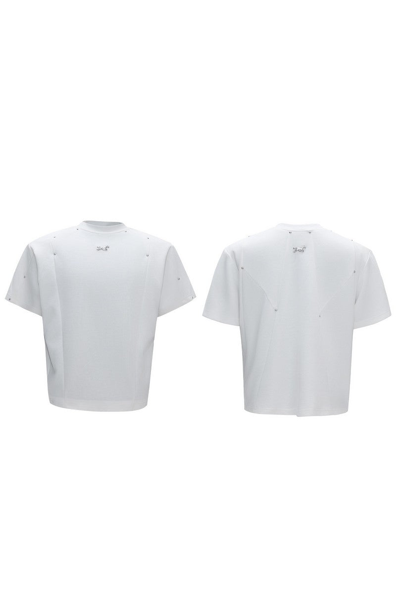 Asymmetric Cropped T-Shirt