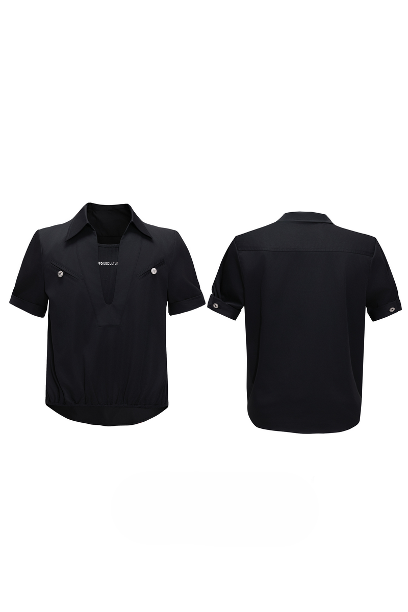Layered Utility Shirt