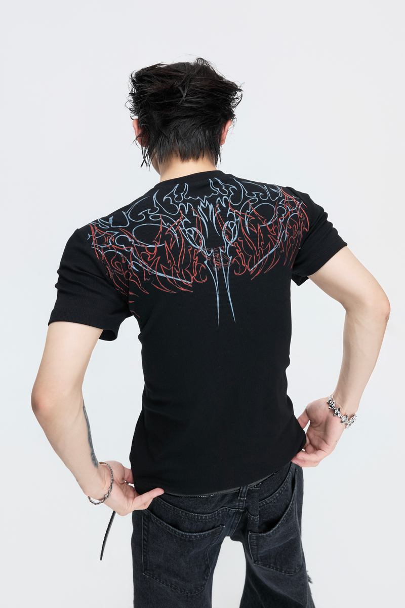 Gothic Studded T-Shirt