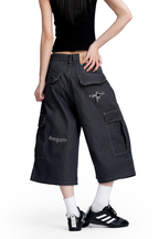 Washed Cargo Shorts