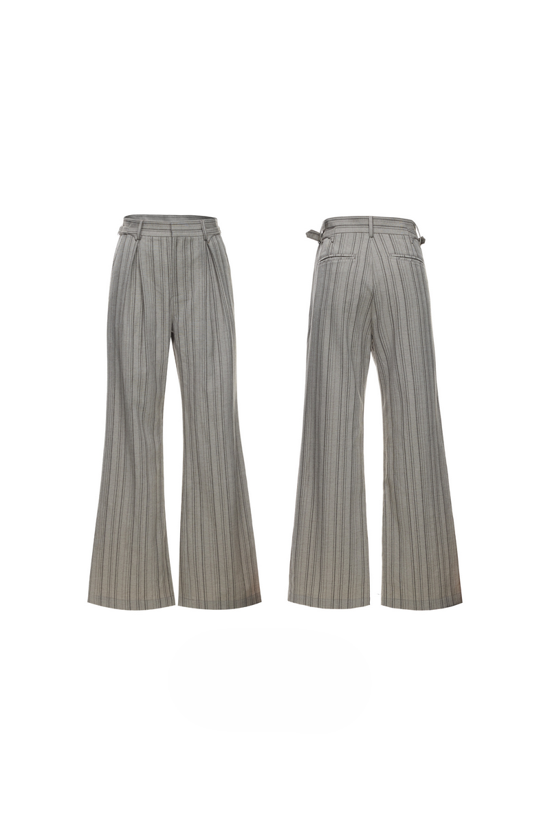 Striped Cuban Loose Trousers