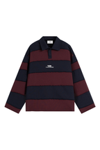 Two Tone Polo Sweatshirt