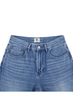 Hemp Denim Straight Jeans