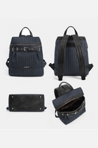 Old Money Pinstripe Backpack